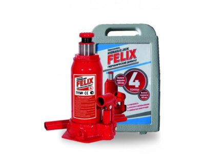 Домкрат гидравлический бутылочный FELIX (4 т)