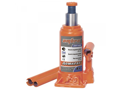 Домкрат гидравлический бутылочный 8 т. , Ombra OHT108