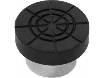 Адаптер бутылочного домкрата с резиновой накладкой для штока D-23мм