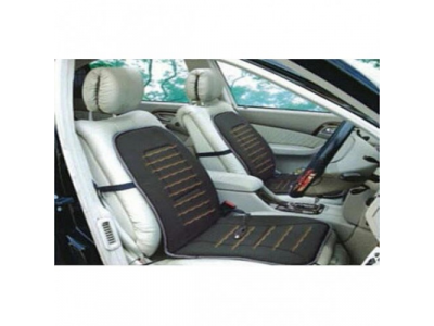 Накидка на сиденье с подогревом черная