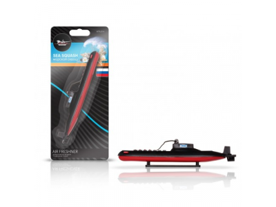 Ароматизатор на панель пластик Подводная лодка морской сквош