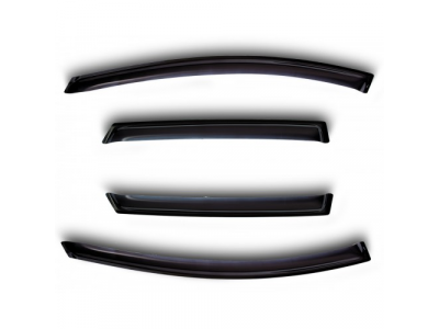 Дефлекторы окон 4 door MITSUBISHI OUTLANDER/AIRTREK 2000-2007, NLD.SMIOUT0032