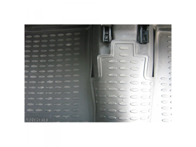 Коврики в салон RENAULT Kangoo 1998-> 4 шт. (полиуретан)