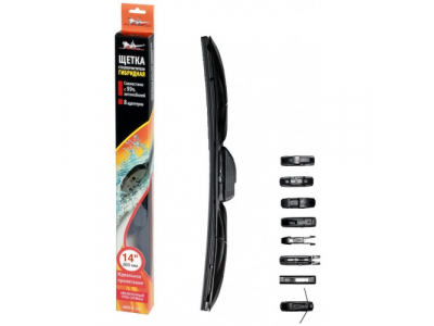 Щетка стеклоочистителя 360 мм (14) гибридная AIRLINE