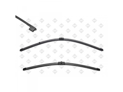 Щетки стеклоочистителя SWF VISIOFLEX,передняя,2 шт., 61610415881, 600mm/24", бескаркасная