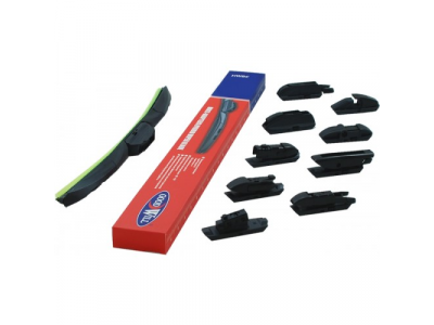 Гибридная щётка стеклоочистителя 350мм (9 адаптеров)