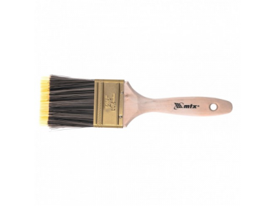 Кисть плоская Golden 2.5", искусственная щетина, деревянная ручка Mtx