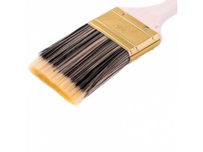 Кисть плоская Golden 2.5", искусственная щетина, деревянная ручка Mtx