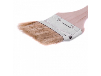 Кисть радиаторная 2,5, натуральная щетина, деревянная ручка Mtx