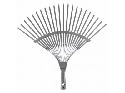 Веерные грабли c деревянным черенком, стальные, покрытые эпоксидом PALISAD LUXE