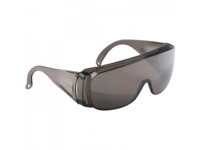 Очки защитные открытого типа, затемненные, ударопрочный поликарбонат// СИБРТЕХ/Россия