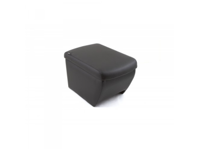 Автоподлокотник RESTIN для KIA Soul, 2016-, черный, экокожа