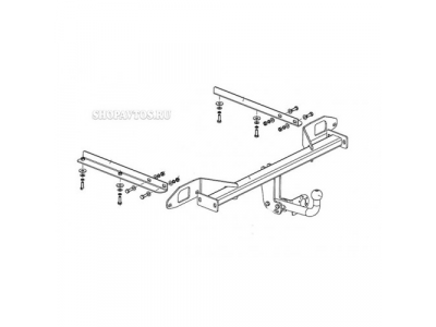 Фаркоп на Chevrolet Cruze универсал 2009г.-по н.в.