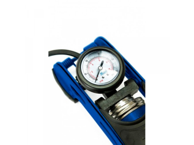 Насос ножной с манометром (1 цилиндр) в чехле