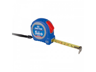 Рулетка измерительная 5 м, магнитный крюк, KING TONY