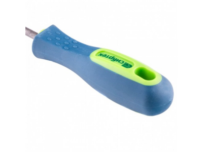 Напильник, 150 мм, круглый, двухкомпонентная рукоятка, №2 Сибртех