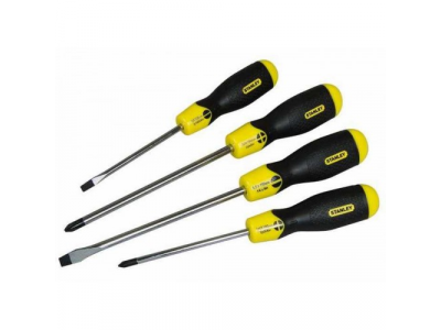 Набор отверток, 4 шт. Stanley Cushion grip 0-65-013