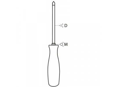Отвертка усиленная SL6.5, 125 мм