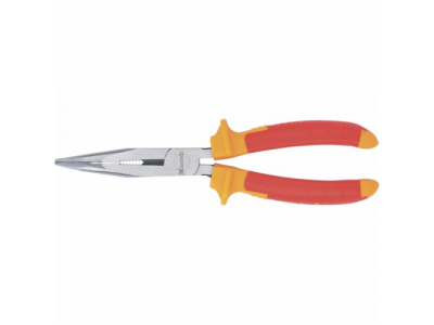 Длинногубцы изогнутые Insulated, 200мм, двухкомпонентные рукоятки// MATRIX PROFESSIONAL