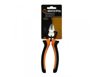 Бокорезы,180мм.,никелированные,двухкомпонентные рукоятки