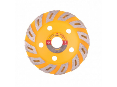 Чашка алмазная зачистная, 125 мм, Турбо Denzel