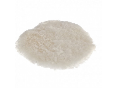 Насадка полировальная "под липучку", 180 мм, натуральная шерсть Matrix