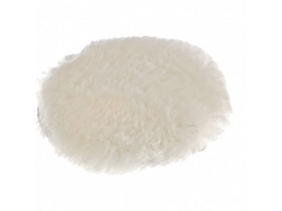 Насадка полировальная "под липучку", 150 мм, натуральная шерсть Matrix