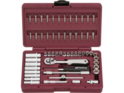 UTS0057 Набор инструмента 1/4"DR, 57 предметов