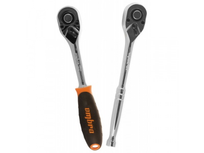 Рукоятка трещоточная 1/2"DR 72 зубца, Ombra 281202