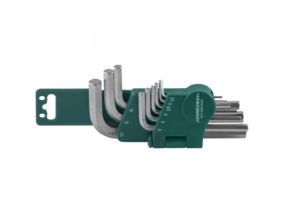 Комплект угловых шестигранников 1,5-10мм, S2 материал, 10 предметов , H01SM109S JONNESWAY