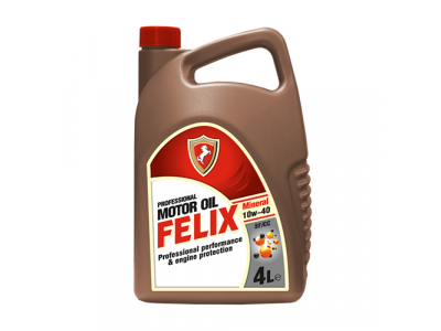 Масло мот. FELIX Mineral 10W40 мин. 4л SF/CC