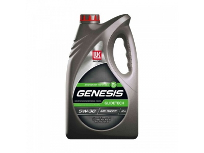 Моторное масло ЛУКОЙЛ GENESIS GLIDETECH 5W30 SN, 4л