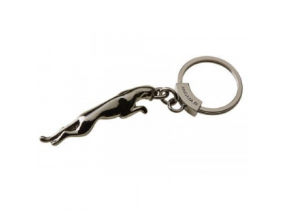Брелок Jaguar Leaper Keyring Gunmetal, артикул JJCLLEAPKGM