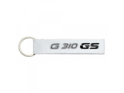 Текстильный брелок BMW Motorrad G 310 GS Key Ring, White