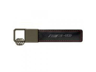 Брелок Mercedes-Benz Key Ring Traffic Red AMG, Black/Red/Silver