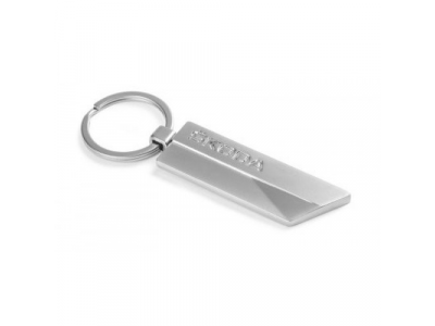 Металлический брелок Skoda Logo Metall Keyring, Silver
