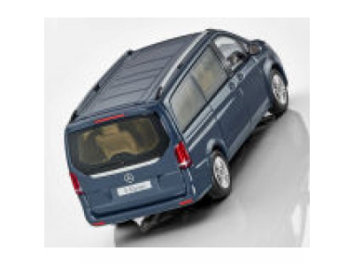 Модель автомобиля Mercedes V-Class, model series 447, Navy Blue, Scale 1:43
