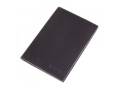 Кожаная обложка для автодокументов Toyota Leather Document Case, Grey, артикул TMSUV01DOC