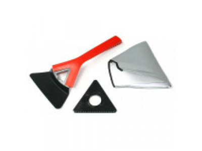 Скребок и микролопатка с рукояткой Audi Ice Scraper and Shovel, Multi-functional, Red/Black
