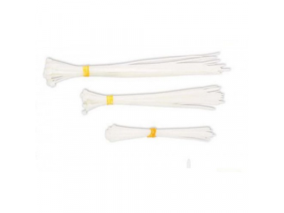 Хомут-стяжка кабельная, пластиковая, W- 3,6 L-200 (100 шт), белая