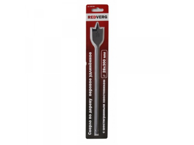 Сверло по дереву RedVerg перовое HCS 30x300 мм