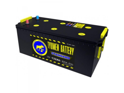 Аккумулятор 6ст - 132 (Тюмень) L пп